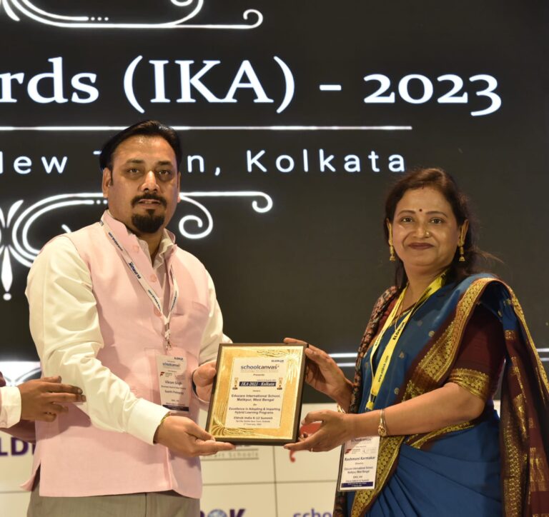 Educare being awarded by Eldrok IKA - 2023